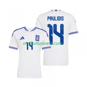 Maillot de Foot Grèce Vangelis Pavlidis 14 Domicile 2026